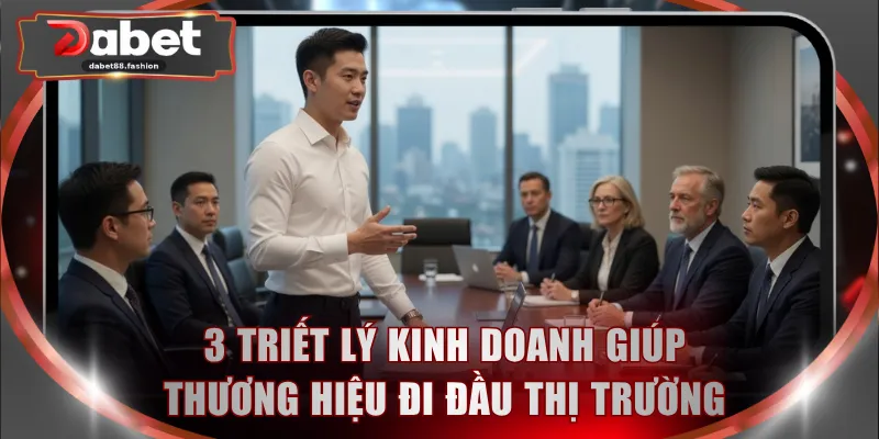 3 triết lý kinh doanh giúp thương hiệu đi đầu thị trường